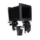 Sinar 4x5 F1  early  View Camera Body  With Chrome Rail black Standards