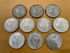 Morgan 90  Silver Dollars  Mixed Date  1886-1921  Lot Of 10