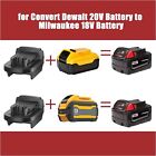 Battery Adapter For De Walt 20v Li-ion Batteries Convert To Milwaukee 18v Tools