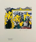 Roy Lichtenstein Hand-signed Original Print With Coa And   3 500 Usd Appraisal