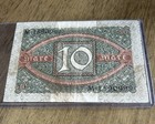 Germany 1920 10 Mark Note German Empire Banknote Berlin Currency German Money