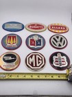 Vintage 1950 s Wheaties Cereal Premium Car Badge Emblem Lot  9  Metal Tin  Rare