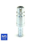 Foster 5 Series Quick Coupler Plug 1 2 Body 3 8 Hose Barb Air Water Fittings