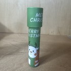 Vintage Kaleidoscope Stained Glass Merry Christmas