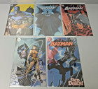 Batman Foil Comic Lot Of 5 Dan Mora Virgin Batman  1  635  655  676 Facsimiles    