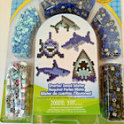 Perler Fused Bead Kit-sharks - 80-62976 2000 Beads 9 Projects Unopened