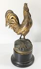 Antique French Rooster Bronze By Auguste Nicolas Cain Susse Freres Foundry