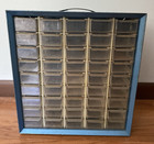 Vintage 45 Drawer Metal Akro-mils Small Parts Storage Organizer Cabinet Bin