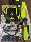 Snorkeling scuba Lot - Shoes - Flippers - Suit - Masks - Gloves - Knife - Vest