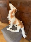 Realistic Ooak Plush Borzoi Dog Russian Wolf Hound Soft Sculpture Animal Decor