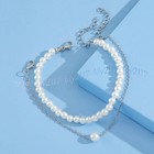 Fashion Shell Pearl Anklet Bracelet Beach Barefoot Sandal Chain Foot Jewelry