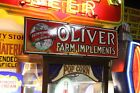 Rare Oliver Farm Tractor Implements  Dealer Porcelain Metal Sign Plow Farm Corn