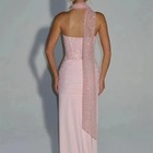 Long Fish Tail Ball Gowns Ribbon Evening Dresses Off-shoulder Party Prom Dress
