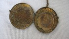 1900 s Edwardian Era Brass Decorated Large Picture Locket Fob