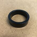 New Bicycle Alloy Headset Spacers 1   25 4mm  Varies Sizes 5pcs bag Black