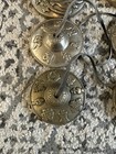 High Quality Vintage Bronze Tibet Buddhist Tingsha Cymbals X 3 Pairs