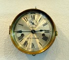 Antique Seth Thomas 1-day Lever Ship s Bell Brass Marine Wall Clock Repair