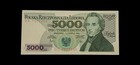          1982 Poland 5000 Zlotych Banknote Pick 150a Fr  d  ric Chopin  polonaise 
