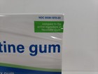Rugby Nicotine Gum 4mg Sugar Free Uncoated Mint Flavor  110 Pieces Exp  05 2028