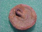 Civil War C s a  Confederate I Block Full Size Coat Button Dug