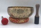 10 Inch Full Moon  jhumka  Tibetan Singing Bowl Better For Meditation