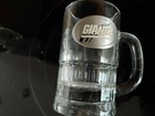 Ny Giants Beer Stein   Pewter Emblem Vintage Nfl Glass New York Mug Cup   Usa