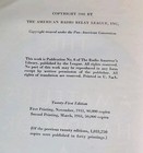 Vintage The Radio Amateur s Handbook Book 21st Edition 1944