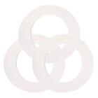 Pinball Machine Playfield Pop Bumper Shields - Set Of 3