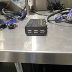 Jide Tech 4-port Usb Vga Kvm Switch Box Auto Switch Led Display W  Cables