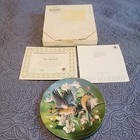   The Blue Bird   Fine China Plate Birds Of Your Garden Series Daniel 1986 Mint
