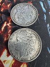 Morgan Dollar Two Heads Coin With Capsule