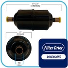 Appli Parts Apfd-083s 3 8 In Liquid Line Refrigerant Ac Filter Drier Hvac Refrig