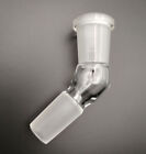 B Quality 14mm 45 Degree Angle Glass Ground Joint Attachment Adapter Gong Elbow