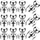 10x Fridge Magnets For Whiteboard Refrigerator Magnets Small strong Metal Magnet