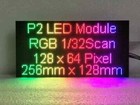 P1 875 p2 p4 Led Module 256x128mm Led Flexible Panel Display Indoor Full-color