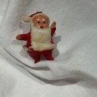 Antique Vintage Celluloid Plastic Santa Claus Figure Figurine Small Mini 1 5 