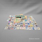 Vtg Great Britain Postage Stamps Collection  73 Pc Individual   17 Pc On Paper 