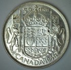 1946 Canada Silver 50 Cents Coin Au 50c Canadian Half Dollar Design In 6 Variety