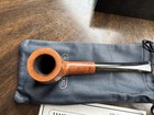 James Upshall B Grade Straight Grain Billiard Pipe Made In England Box Pouch