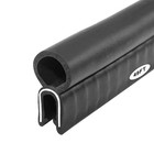 Automotive Door Weather Stripping Car Door Rubber Edge Trim Seal Strip 49ft