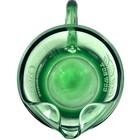 Coke Coca Cola Cowboy Whataburger Clear Green Glass Vintage Promo Pitcher