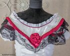 White Red Belle Gown Small Costume Hoop Theater Festival Civil War Halloween