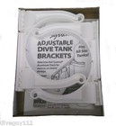 Scuba Diving Tank Rack Holder Keeper Pair Cylinder Roll Control Ta80 Wht