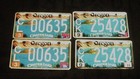 Oregon Crater Lake Centennial License Plates - Set Of 2 Pairs  Cl00635   Ck25428