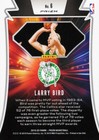 2019-20 Panini Prizm - Far Out  Larry Bird  6 Fast Break Silver Disco Prizm