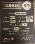 K-5529-na 579kw Oem High Voltage Wires Of Kohler Steam Generator
