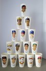 Vtg 7eleven Slurpee Cup 1970 s 5  Baseball Players Mlb  25 Cups 