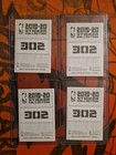 Lebron James 2019-20 Panini Nba Sticker Collection European Lot Of 4  302 Foil