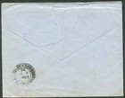 British Bahamas To England Re-sent Air Mail Cover Vf