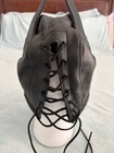 Mr  S Leather Custom Puppy Hood     Black W  Yellow Ears     Large     Exclt Condition